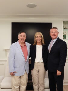Michael Cohen, Annette Romano, and Chris Durkin.